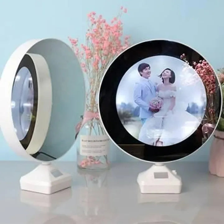 Customize Photo lamp Mirror Frame