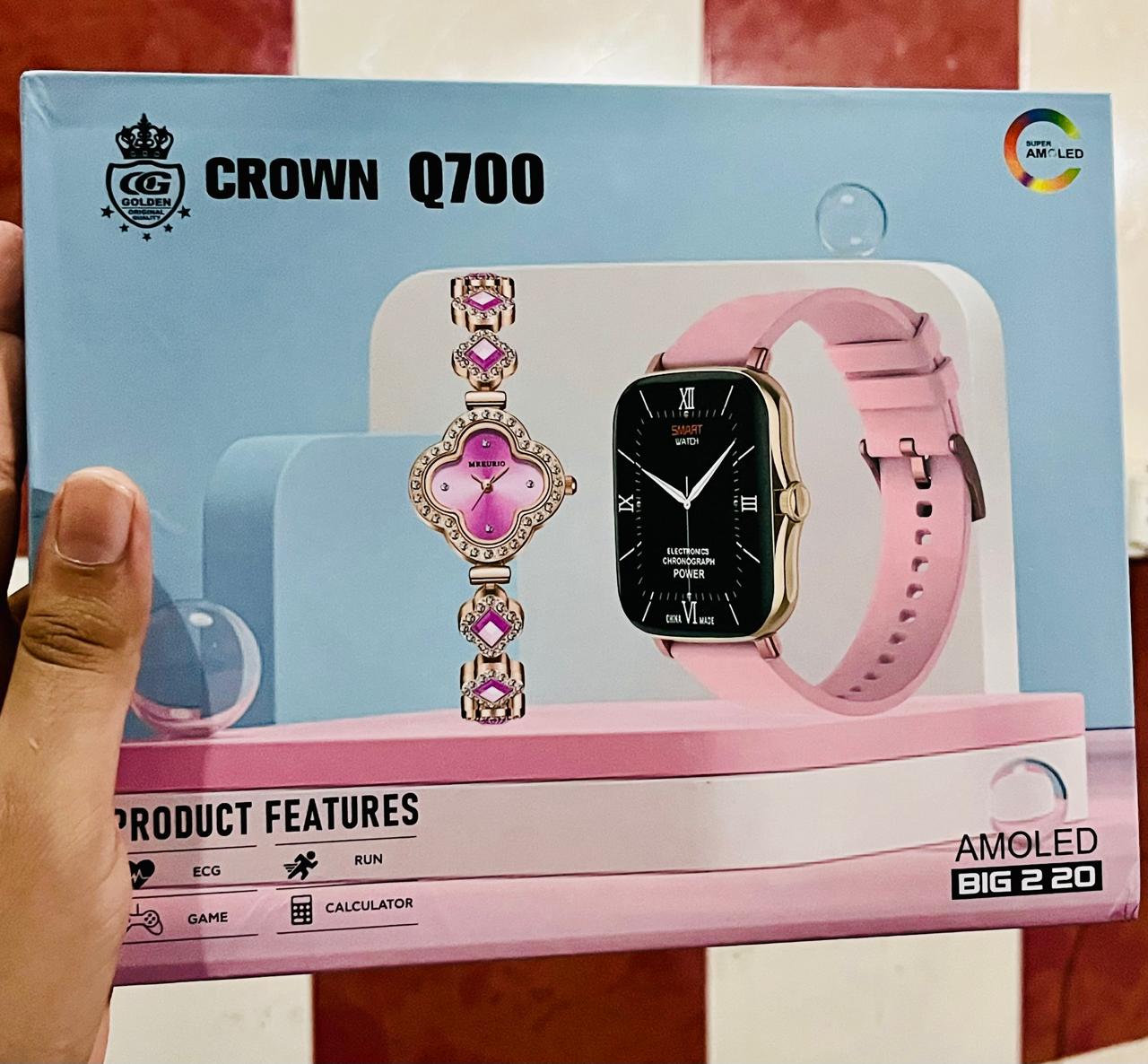 All in One Deal  Smart Watch With jewellary Set