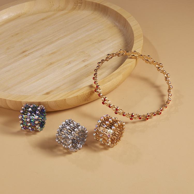 Magic 2-in-1 Folding Retractable Ring Bracelet Copper