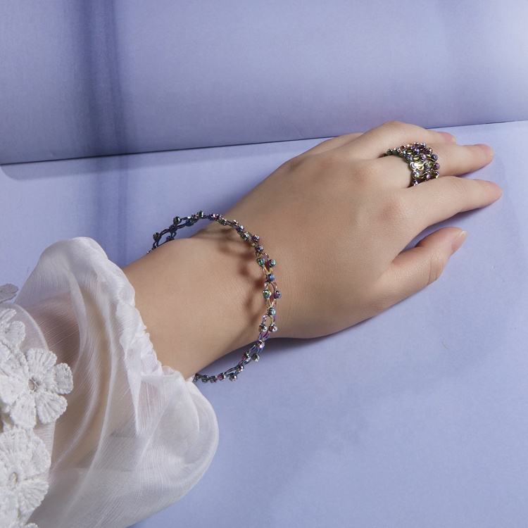 Magic 2-in-1 Folding Retractable Ring Bracelet Copper