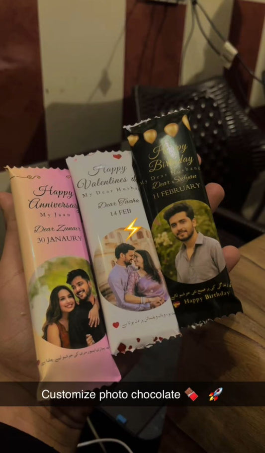 10 Pc Customize Chocolate