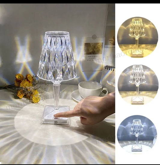 16 Colors RGB Led Crstyal Lamp
